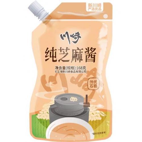 川崎纯芝麻酱挤挤装 168g