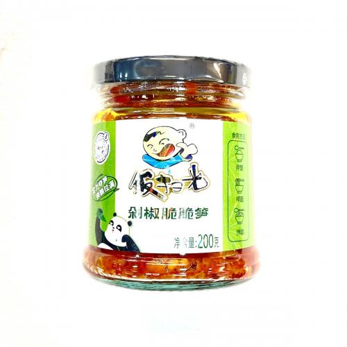 饭扫光剁椒脆脆笋200g