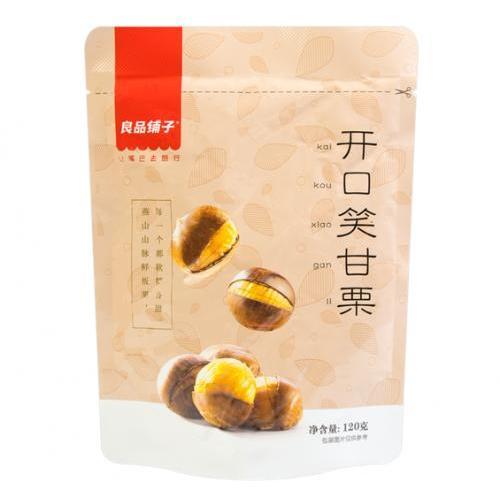 良品铺子开口笑甘栗120g