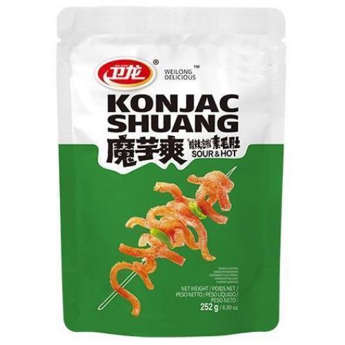 卫龙魔芋爽-酸辣味252g